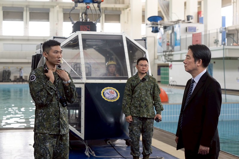 賴清德總統視導高雄國軍訓練中心　籲支持國防預算強化戰力共同守護臺灣民主自由