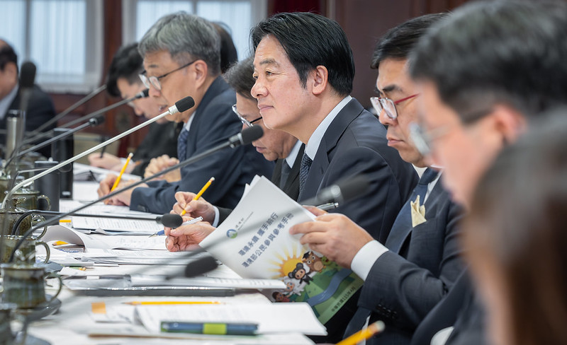 賴清德接見環團代表提出四大方向　總統府推動永續政策打造美麗臺灣路徑