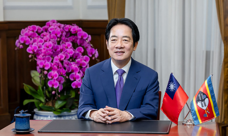 賴清德總統感謝史瓦帝尼對臺灣堅定支持　強調攜手合作共榮深化臺史邦誼並拓展國際參與與全球影響力