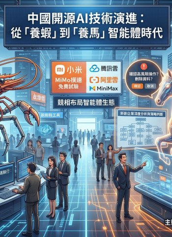 AI代理進化！「養蝦」未退又掀「養馬」潮 自主智能體成新競爭焦點