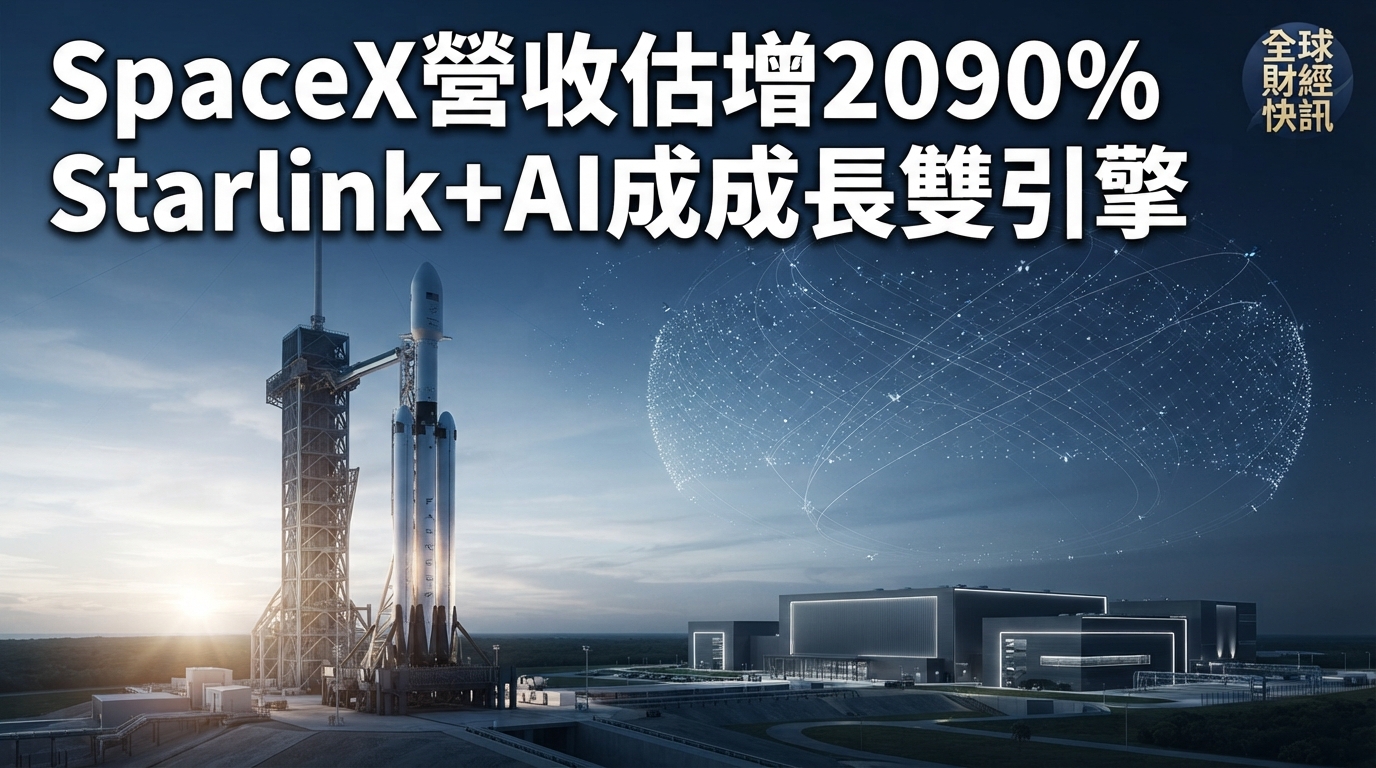SpaceX未來5年營收估增2090%超車輝達　馬斯克嫌太保守，AI與Starlink能撐起超高估值？