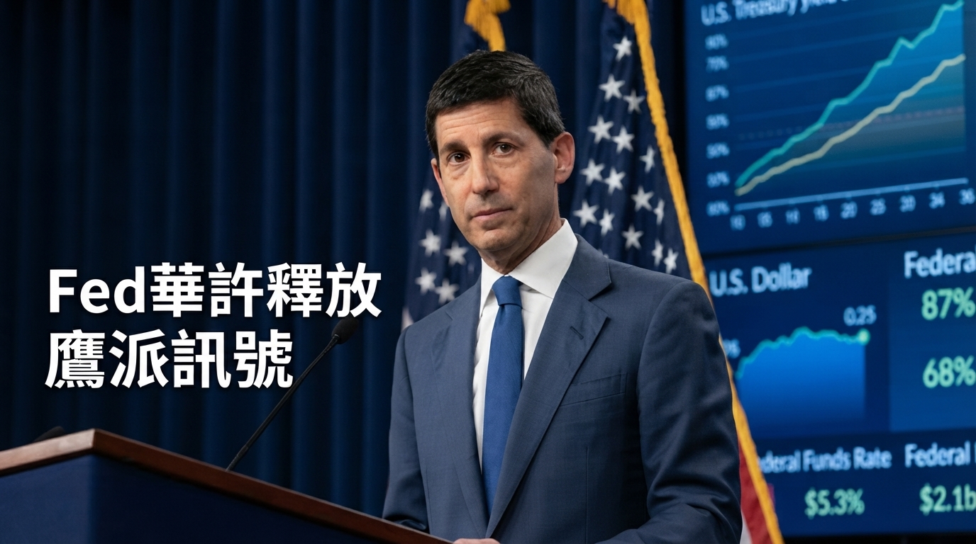 Fed華許傑克森霍爾釋放鷹派訊號　9月升息押注升溫、非農與CPI成美國利率關鍵