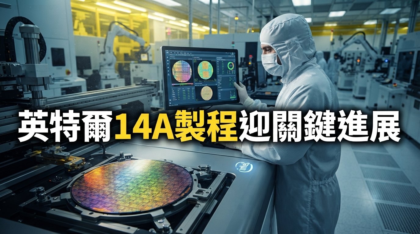 英特爾14A傳製程進度超預期　外部客戶開始詢問產能，台積電競爭格局添變數