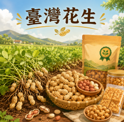 「臺灣花生標章」正式公布！國產原料須達100％　花生糖、調味花生都能申請