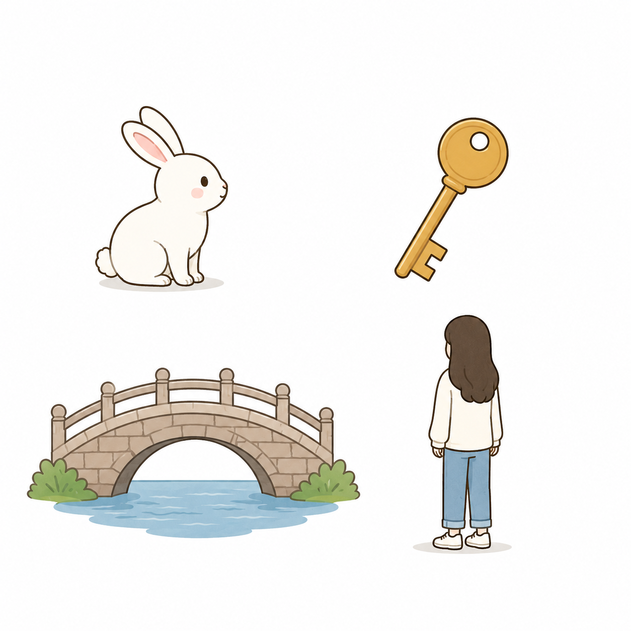 「兔子、鑰匙、橋、我」一句話秒測另一半何時出現?趣味心理測驗再掀討論