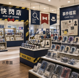 《名偵探柯南》劇場版熱潮延燒　《高速公路的墮天使》主題快閃店全台巡迴登場