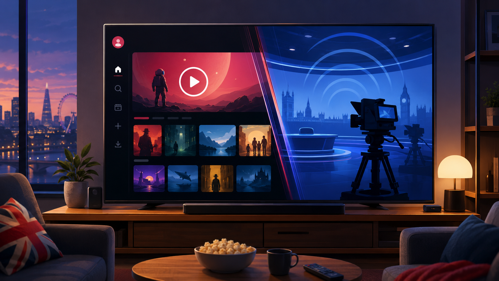 Netflix超越BBC!成英國觀眾看片第一選擇 串流平台持續改變收視市場