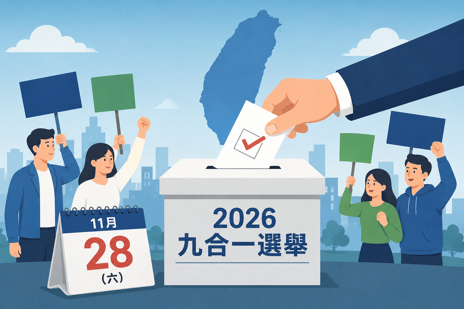 2026九合一選舉進入布局階段 各黨加速提名整合、地方選戰逐步升溫