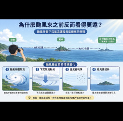 巴威逼近掀話題！台東「看見蘭嶼代表颱風要來」都市傳說是真的？專家揭背後原因