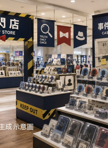 《名偵探柯南》劇場版熱潮延燒　《高速公路的墮天使》主題快閃店全台巡迴登場