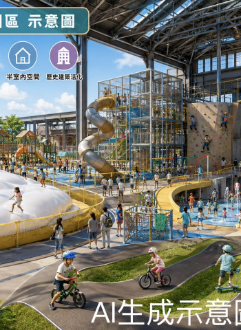 全台最大半室內親子遊樂園8月8日開幕　高雄30項免費設施迎暑假人潮