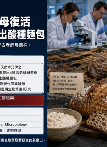 5300年前冰人酵母復活！科學家成功烤出酸種麵包 下一步挑戰釀啤酒