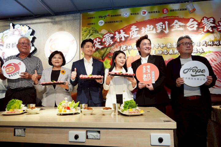 蔣萬安市長攜手雲林推臺灣豬肉　從雲林產地到全臺餐桌打造高品質味蕾饗宴