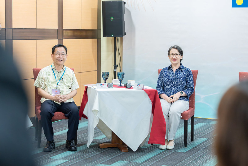 蕭美琴副總統帛琉茶敘談訪問成果　深化臺帛情誼推廣觀光見證榮邦外交成果