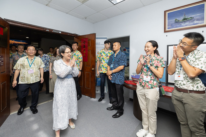 蕭美琴副總統視察駐帛琉大使館　慰勉館團同仁辛勞並圓滿完成帛榮專案訪問