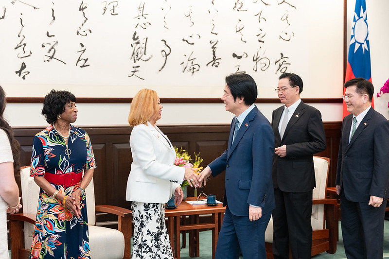 賴清德總統接見美國聯邦眾議院訪團　聚焦臺美科技合作與雙重課稅法案推動