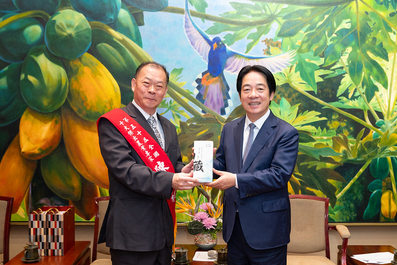賴清德總統接見全國十大傑出農業專家　推動臺灣農業布局全球拓展國際市場