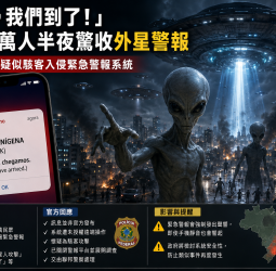 「人類，我們到了！」巴西百萬人半夜驚收「外星警報」　官方證實遭疑似駭客入侵