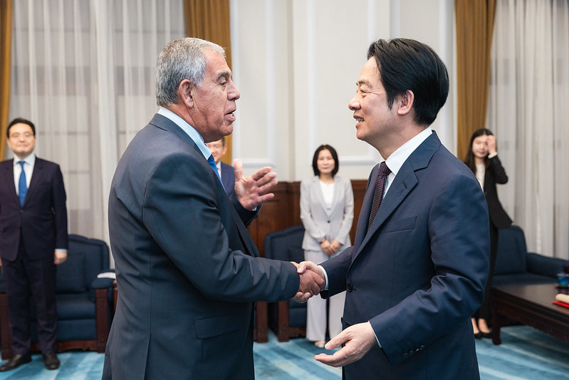賴清德總統在臺北接見以色列國會跨黨派訪團 推動深化夥伴關係並強化民主價值合作