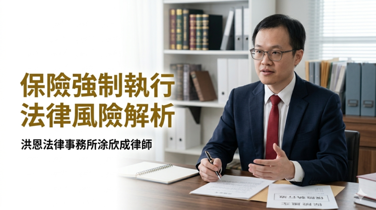 保險被法院強制解約？臺南洪恩法律事務所涂欣成律師教你用四層防護網保住救命錢救濟與防護機制解析