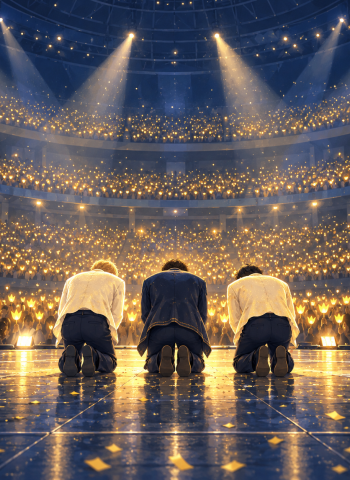 BIGBANG連兩晚跪地謝歌迷　保留T.O.P原聲、周杰倫昆凌後台合影