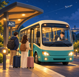 桃園A21轉運站11月2日啟用　夜間桃小巴接駁機場至翌晨6時