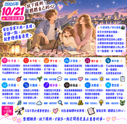 2026年10月21日 明日星座運勢  放下猜測，聽聽自己的心