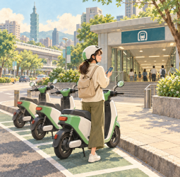 共享機車接駁需求浮現　WeMo調查近八成用戶搭配大眾運輸