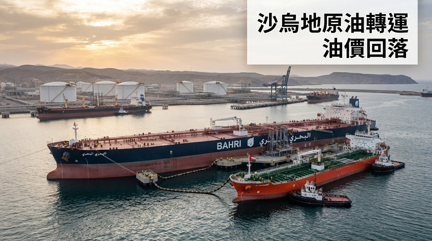 沙烏地增加阿曼轉運原油　荷姆茲海峽受阻下油價回落約3%