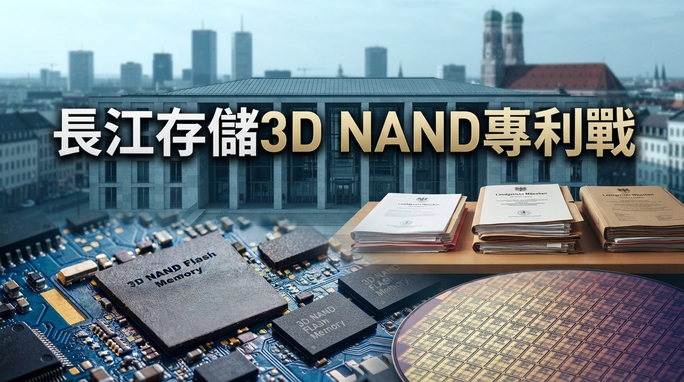 長江存儲德國3D NAND專利戰取得禁令　慕尼黑法院判美光涉案產品不得在德國銷售